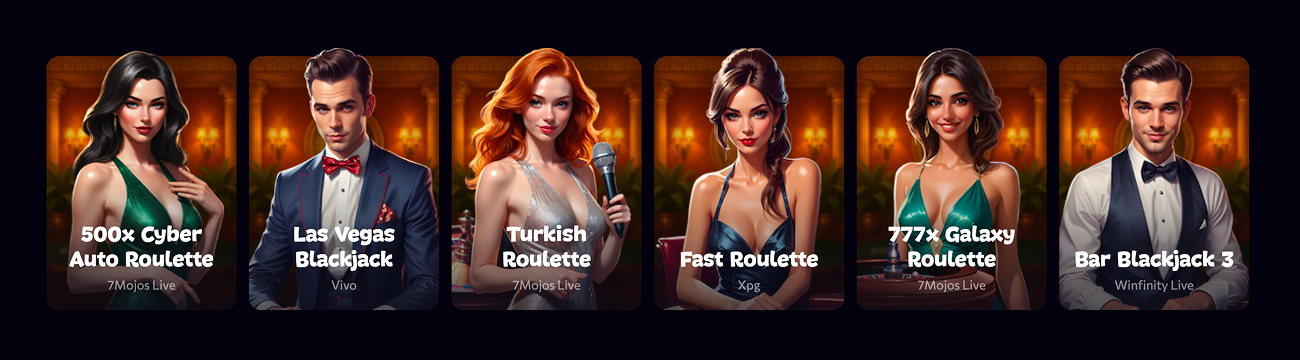 Aphrodite Casino en direct